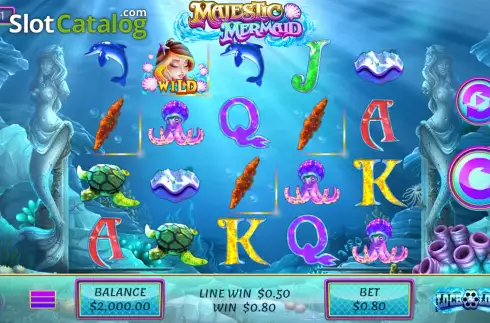 Οθόνη4. Majestic Mermaid Κουλοχέρης