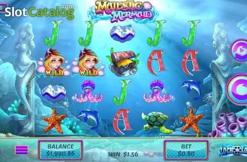 Οθόνη5. Majestic Mermaid Κουλοχέρης