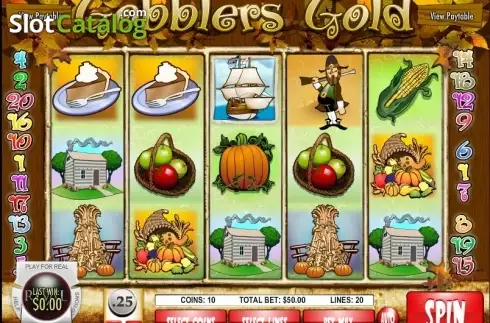 Οθόνη4. Gobblers Gold Κουλοχέρης