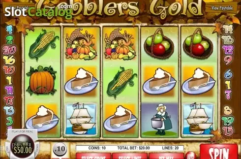 Οθόνη5. Gobblers Gold Κουλοχέρης