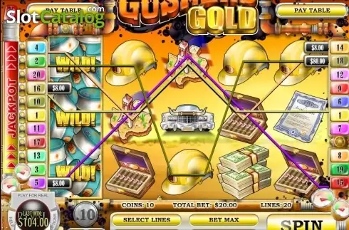 Οθόνη7. Gushers Gold Κουλοχέρης 