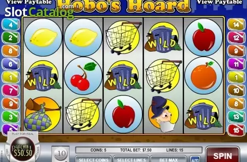 Οθόνη5. Hobo's Hoard Κουλοχέρης