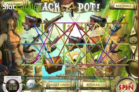 Οθόνη4. Jolly Roger's Jackpot Κουλοχέρης 