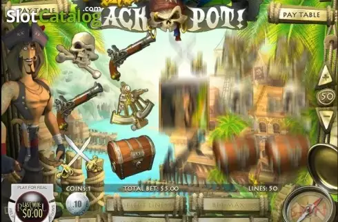 Οθόνη6. Jolly Roger's Jackpot Κουλοχέρης 