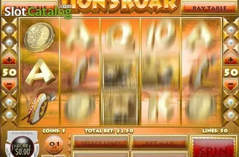 Οθόνη6. Lion's Roar (Rival Gaming) Κουλοχέρης