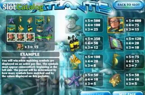 Οθόνη2. Lost Secret of Atlantis Κουλοχέρης