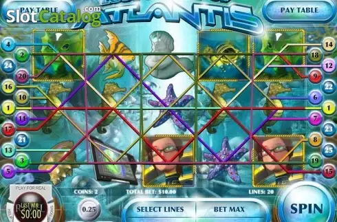 Οθόνη4. Lost Secret of Atlantis Κουλοχέρης