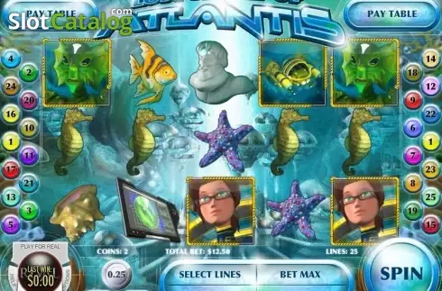 Οθόνη5. Lost Secret of Atlantis Κουλοχέρης