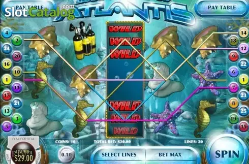 Οθόνη7. Lost Secret of Atlantis Κουλοχέρης