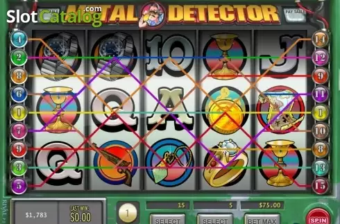 Οθόνη3. Metal Detector Κουλοχέρης