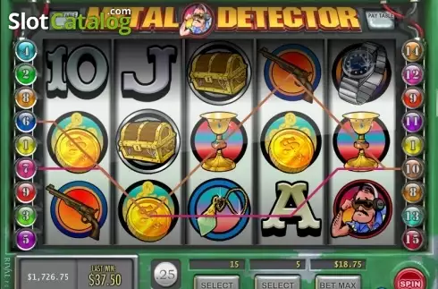 Οθόνη5. Metal Detector Κουλοχέρης