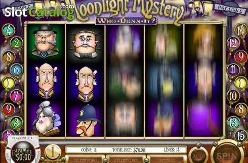 Οθόνη4. Moonlight Mystery Κουλοχέρης 