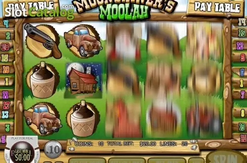 Οθόνη5. Moonshiners Moolah Κουλοχέρης