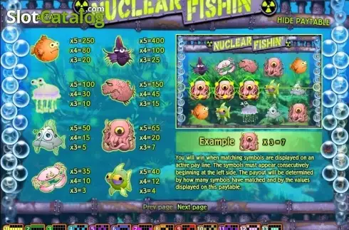 Οθόνη2. Nuclear Fishin' Κουλοχέρης