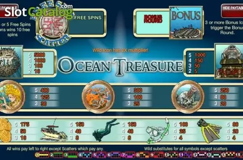 Οθόνη2. Ocean Treasure Κουλοχέρης