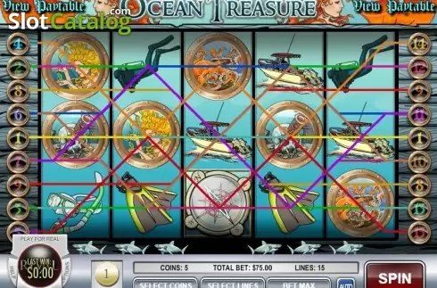 Οθόνη3. Ocean Treasure Κουλοχέρης