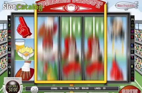 Οθόνη4. Pigskin Payout Κουλοχέρης