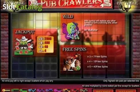 Οθόνη3. Pub Crawlers Κουλοχέρης 