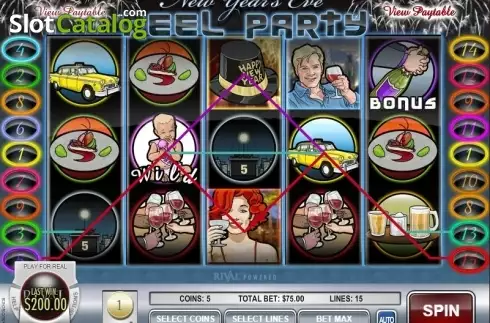 Οθόνη5. Reel Party Κουλοχέρης