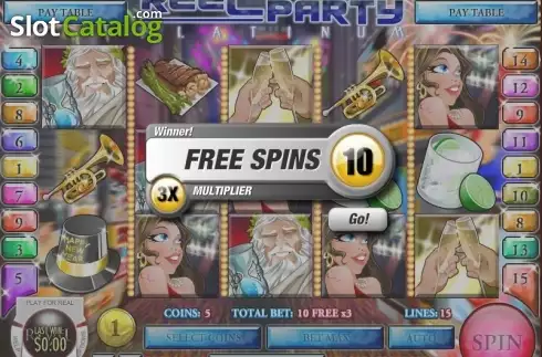 Οθόνη6. Reel Party Platinum Κουλοχέρης