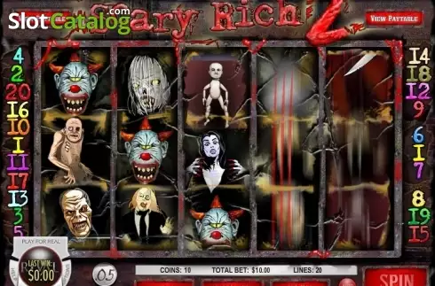 Οθόνη4. Scary Rich 2 Κουλοχέρης