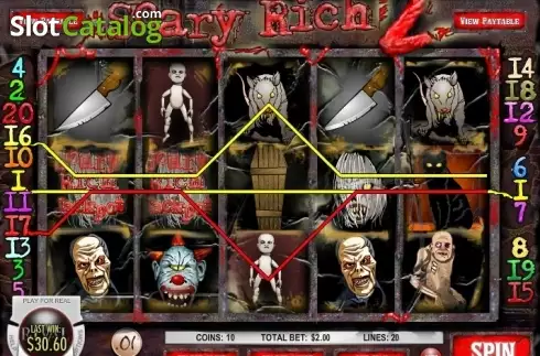 Οθόνη5. Scary Rich 2 Κουλοχέρης