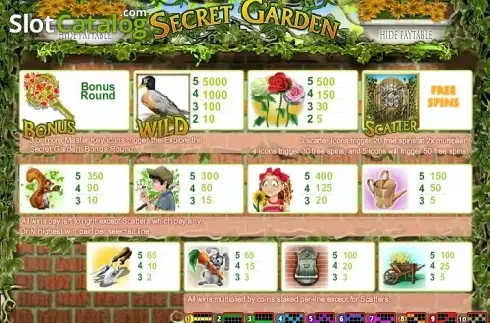 Οθόνη2. Secret Garden (Rival) Κουλοχέρης