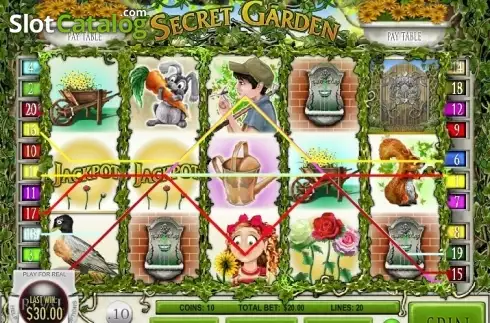Οθόνη5. Secret Garden (Rival) Κουλοχέρης