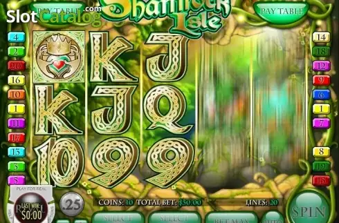 Οθόνη4. Shamrock Isle Κουλοχέρης