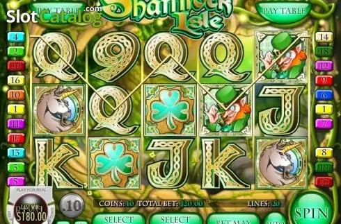 Οθόνη5. Shamrock Isle Κουλοχέρης