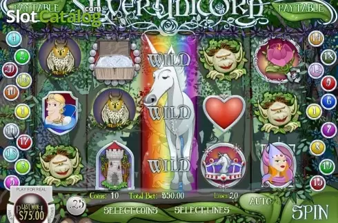 Οθόνη9. Silver Unicorn Κουλοχέρης