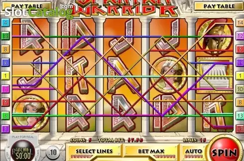 Οθόνη3. Spartan Warrior (Rival Gaming) Κουλοχέρης