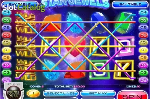 Οθόνη4. Star Jewels (Rival Gaming) Κουλοχέρης