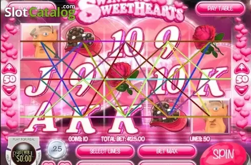 Οθόνη6. Swinging Sweethearts Κουλοχέρης