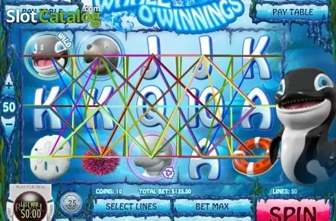 Οθόνη5. Whale O' Winnings Κουλοχέρης