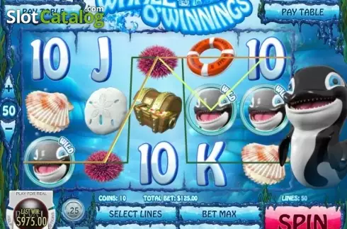 Οθόνη7. Whale O' Winnings Κουλοχέρης