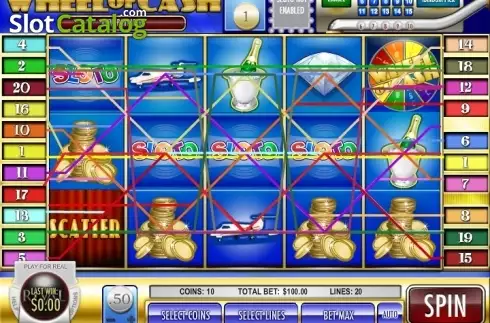 Οθόνη3. Wheel of Cash Κουλοχέρης