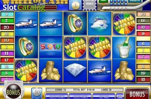 Οθόνη6. Wheel of Cash Κουλοχέρης