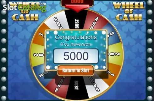 Οθόνη9. Wheel of Cash Κουλοχέρης