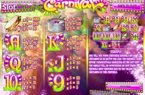 Οθόνη2. Wild Carnival Κουλοχέρης 