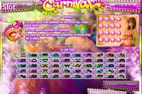 Οθόνη5. Wild Carnival Κουλοχέρης 