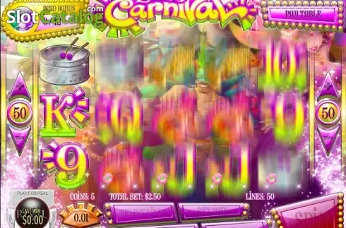 Οθόνη6. Wild Carnival Κουλοχέρης 