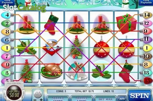 Οθόνη4. Winter Wonders (Rival) Κουλοχέρης 