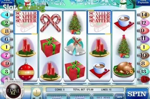 Οθόνη5. Winter Wonders (Rival) Κουλοχέρης 