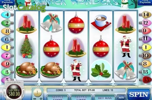 Οθόνη6. Winter Wonders (Rival) Κουλοχέρης 