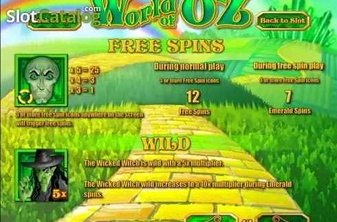 Οθόνη5. World of Oz Κουλοχέρης