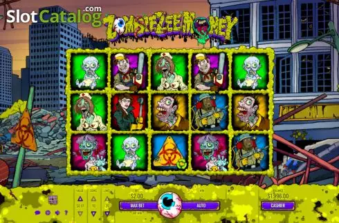 Οθόνη2. Zombiezee Money Κουλοχέρης