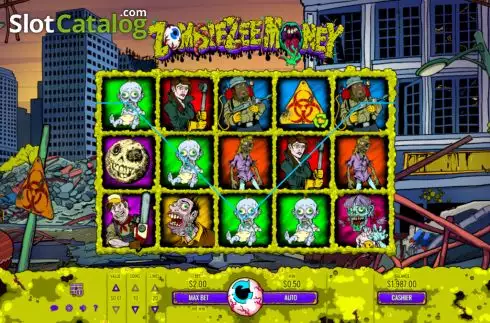 Οθόνη4. Zombiezee Money Κουλοχέρης