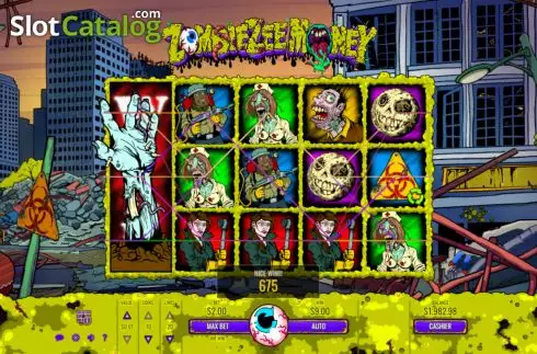 Οθόνη5. Zombiezee Money Κουλοχέρης