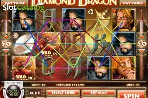 Οθόνη5. Diamond Dragon Κουλοχέρης